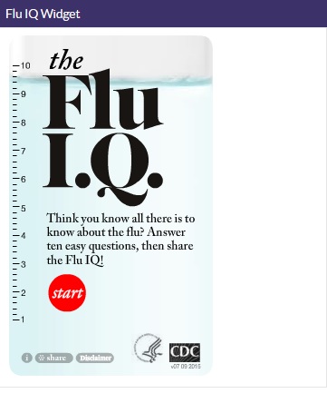 CDC: Flu I.Q. Test