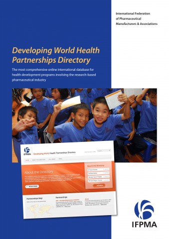 Developing world health partnership directory flyer