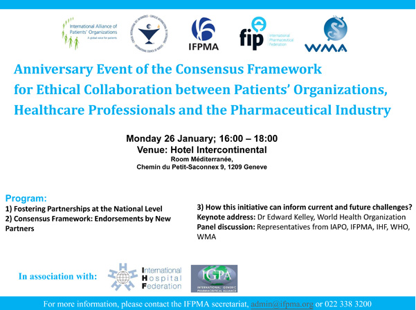 Anniversary Event of the Consensus Framework