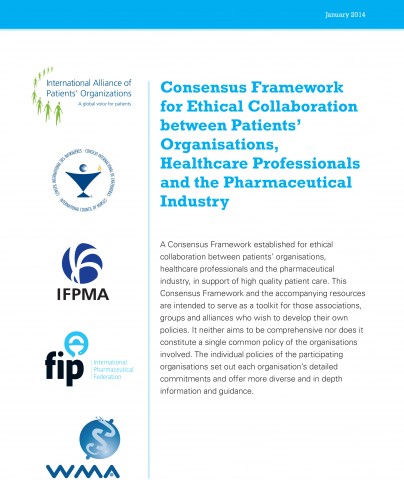 Putting patients first: five global healthcare organizations sign Consensus Framework for Ethical Collaboration