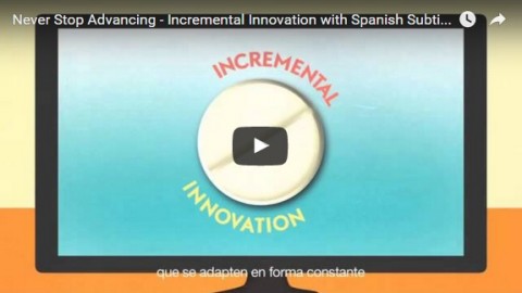 Never stop advancing - incremental innovation (Spanish subtitles)