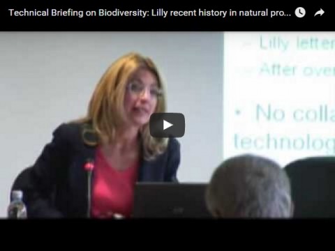 Technical Briefing on Biodiversity: Lilly recent history in natural products research, part 1