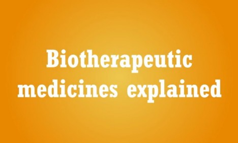 Biotherapeutic medicines: a winning formula for patients