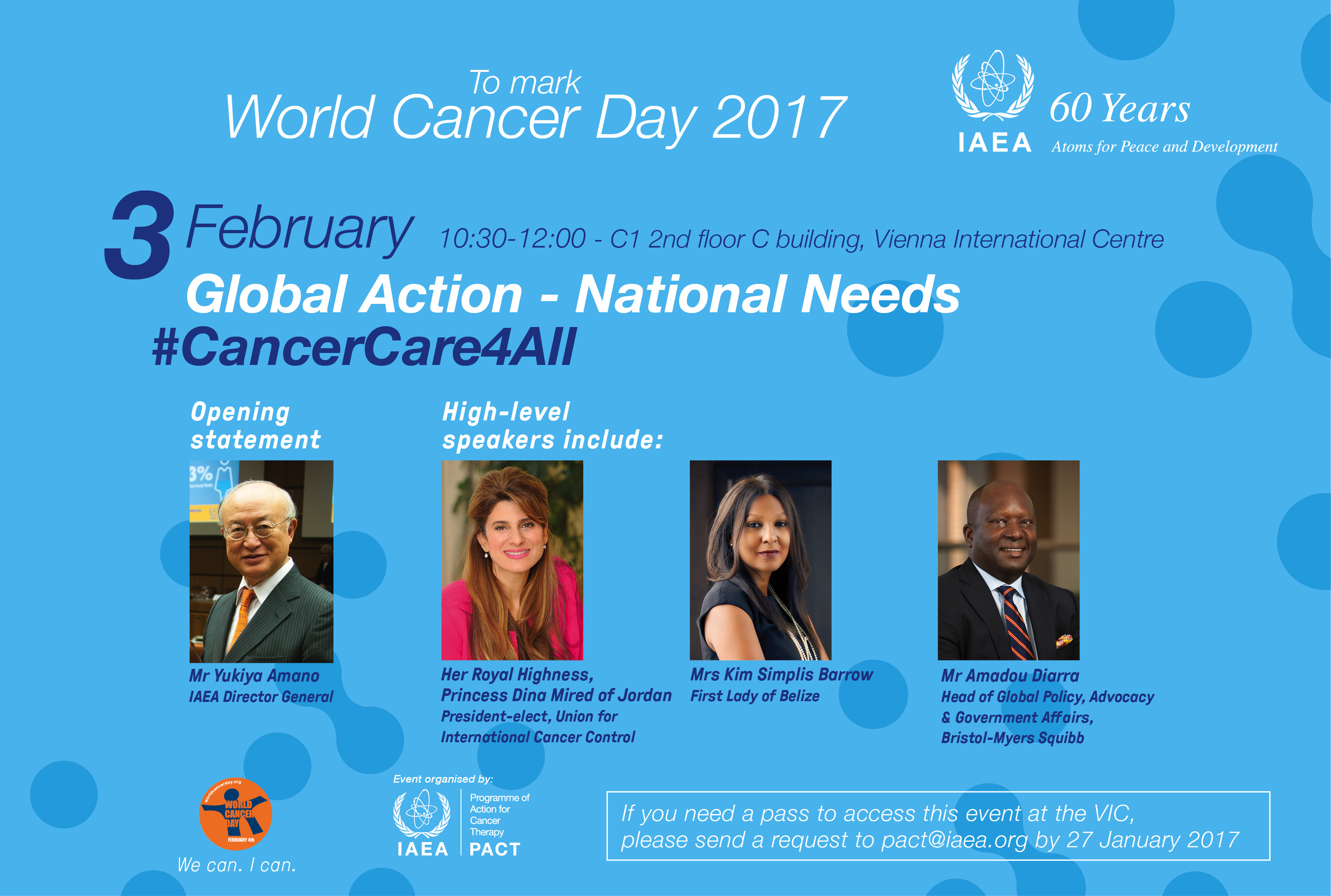 IAEA PACT Global Action - National Needs #CancerCare4All