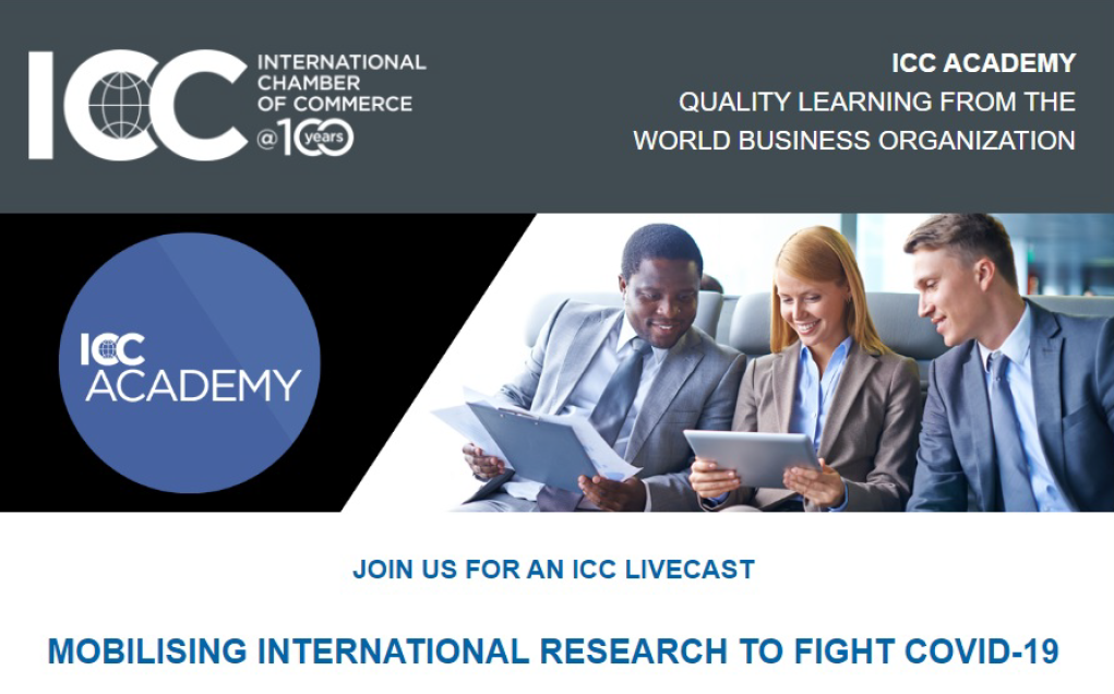 ICC Livecast – Mobilising International Research to fight COVID-19