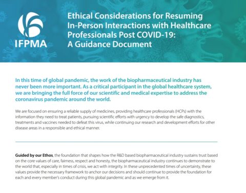 Ethical Considerations for Resuming In-Person Interactions with Healthcare Professionals Post COVID-19: A Guidance Document