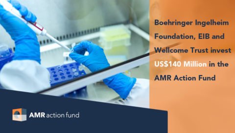 The AMR Action Fund announces its first non-industry investments, raising an additional US$140 million toward addressing antimicrobial resistance (AMR)