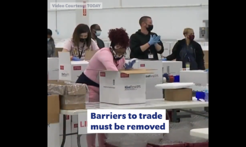 Removing barriers to trade to achieve vaccine equity (Step #3) Video
